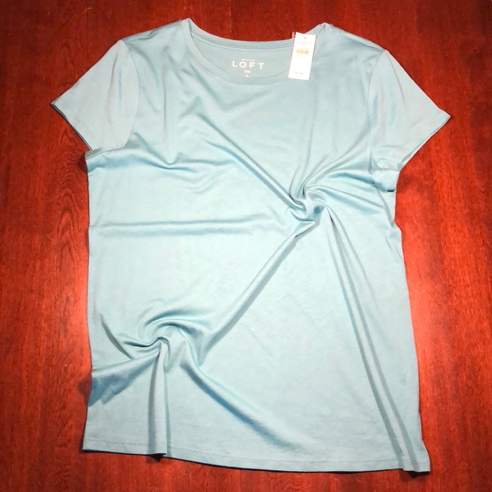 Loft Dark Aqua Tee Size L